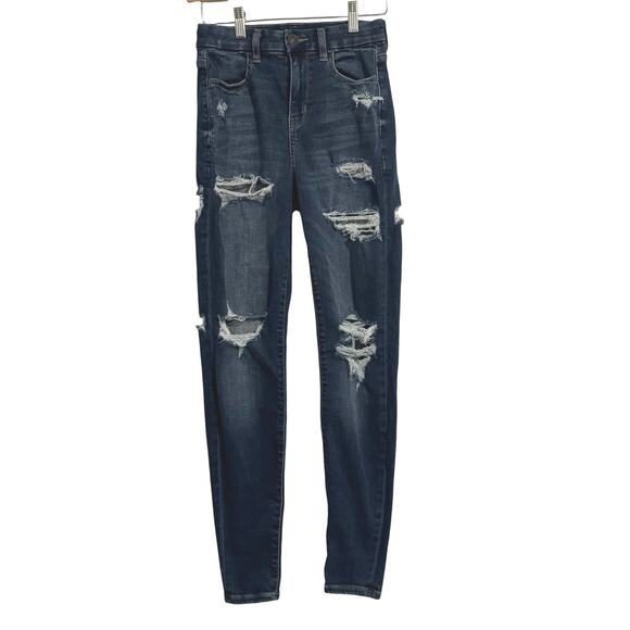 AMERICAN Eagle Outfitters Curvy Hi-Rise Jegging Size 2Reg [91] - Picture 1 of 7